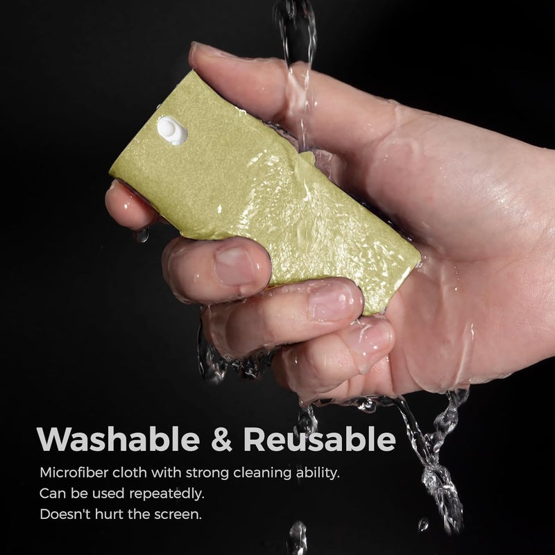 CLICK CLEAN Touchscreen Mist Cleaner, Screen Cleaner, All in One Screen Cleaner Spray with Microfiber and Phone Stand for All Phones, Laptop and Tablet Screens (Beige) - Image 5